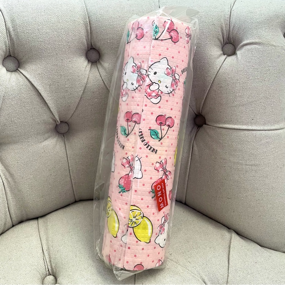 🩷 Auth Sanrio Hello Kitty waterproof liner roll table cabinet shelf drawer rare